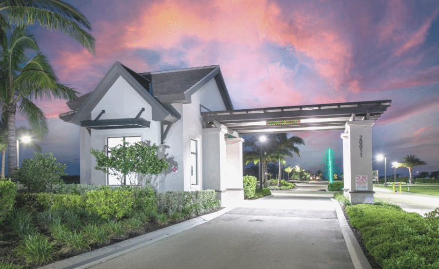 Homes beside a waterway in Southwest Florida