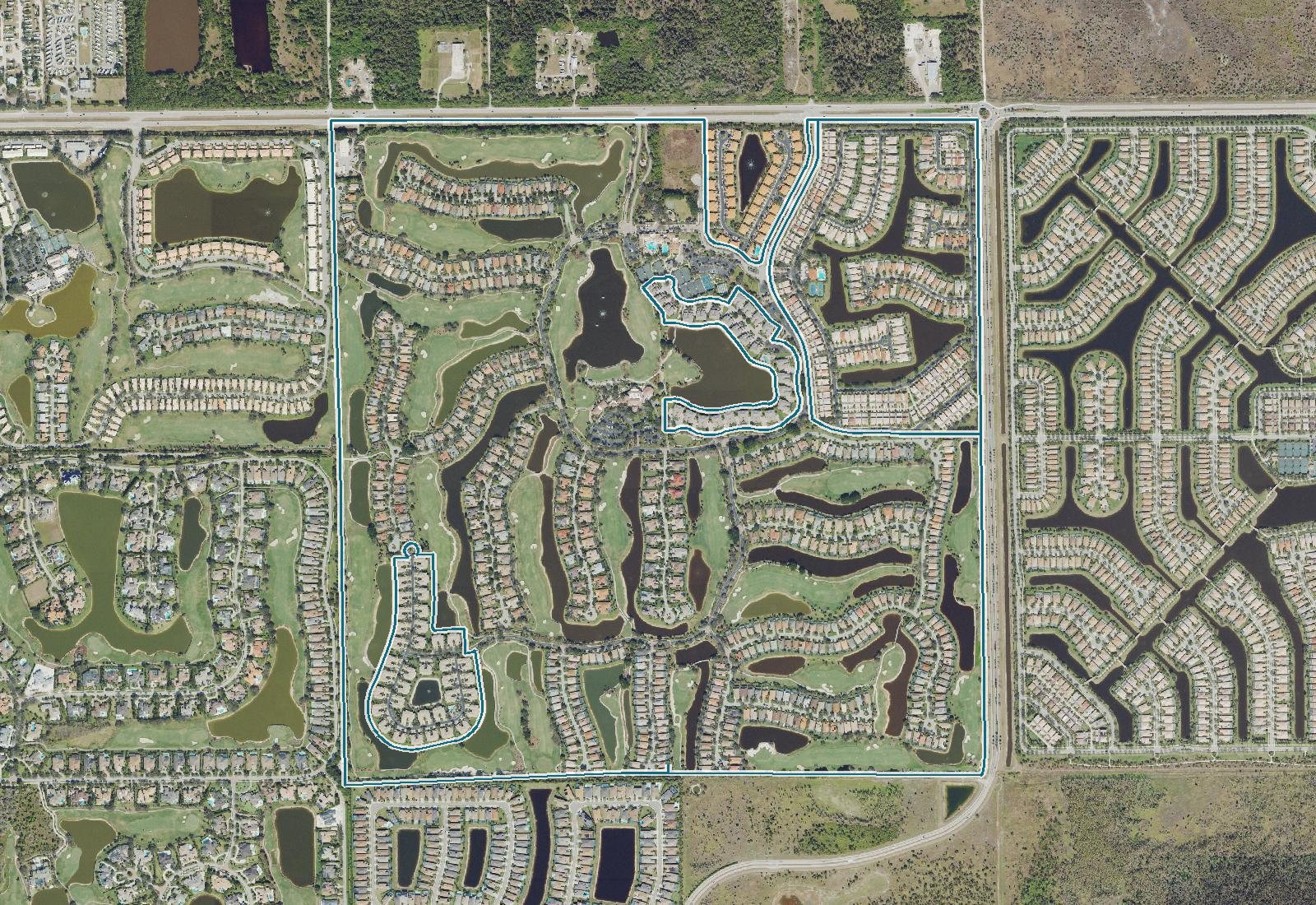 Aerial view of Palmira Golf and Country Club